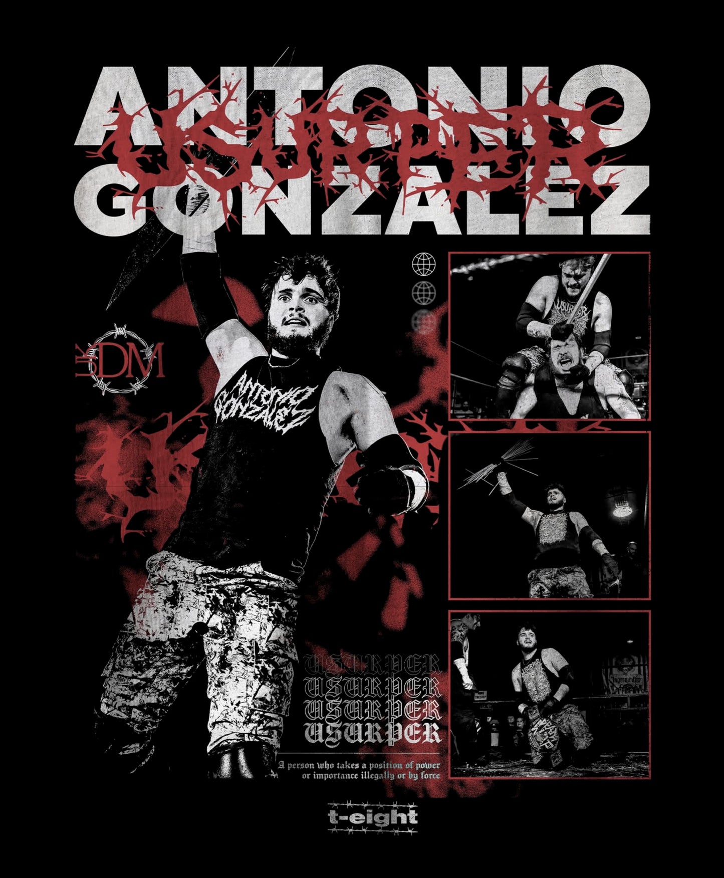 T-EIGHT x GONZALEZ (PRE-ORDER)